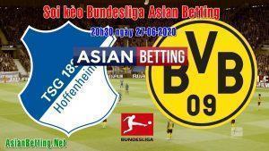 Soi kèo Borussia Dortmund vs Hoffenheim 2020 (20h30 ngày 27-06-2020)