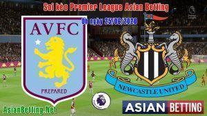 Soi kèo Newcastle United vs Aston Villa 2020