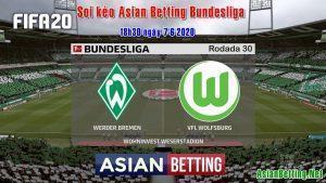 Soi kèo Werder Bremen vs Wolfsburg 2020 (18h30 ngày 7-6-2020)