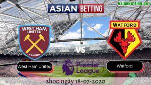 Soi kèo West Ham United vs Watford 2020 (2h ngày 1872020)