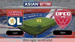 Soi kèo Lyon vs Dijon 2020 (2h00 ngày 29/08/2020)