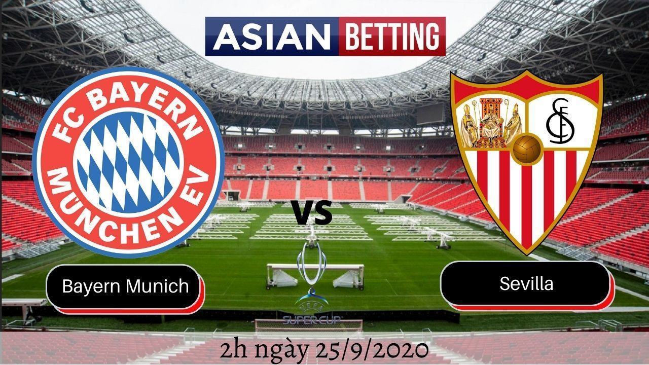 Soi kèo Bayern vs Sevilla 2020 (2h ngày 25/9/2020)