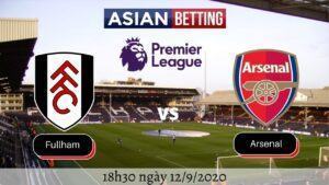 Soi kèo Fulham vs Arsenal 2020 (18h30 ngày 12/9/2020)