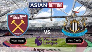 Soi kèo West Ham vs Newcastle 2020 (21h ngày 12-9-2020)