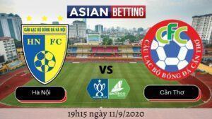 Soi kèo Hà Nội vs Cần Thơ 2020 (19h15 ngày 1192020)