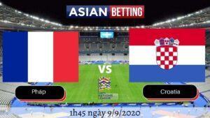 Soi kèo Pháp vs Croatia 2020 (1h45 ngày 9/9/2020)