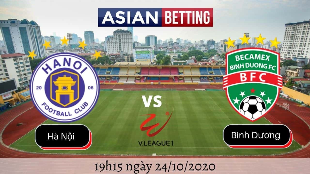 Soi kèo Hà Nội vs Bình Dương 2020 (19h15 ngày 24/10/2020)