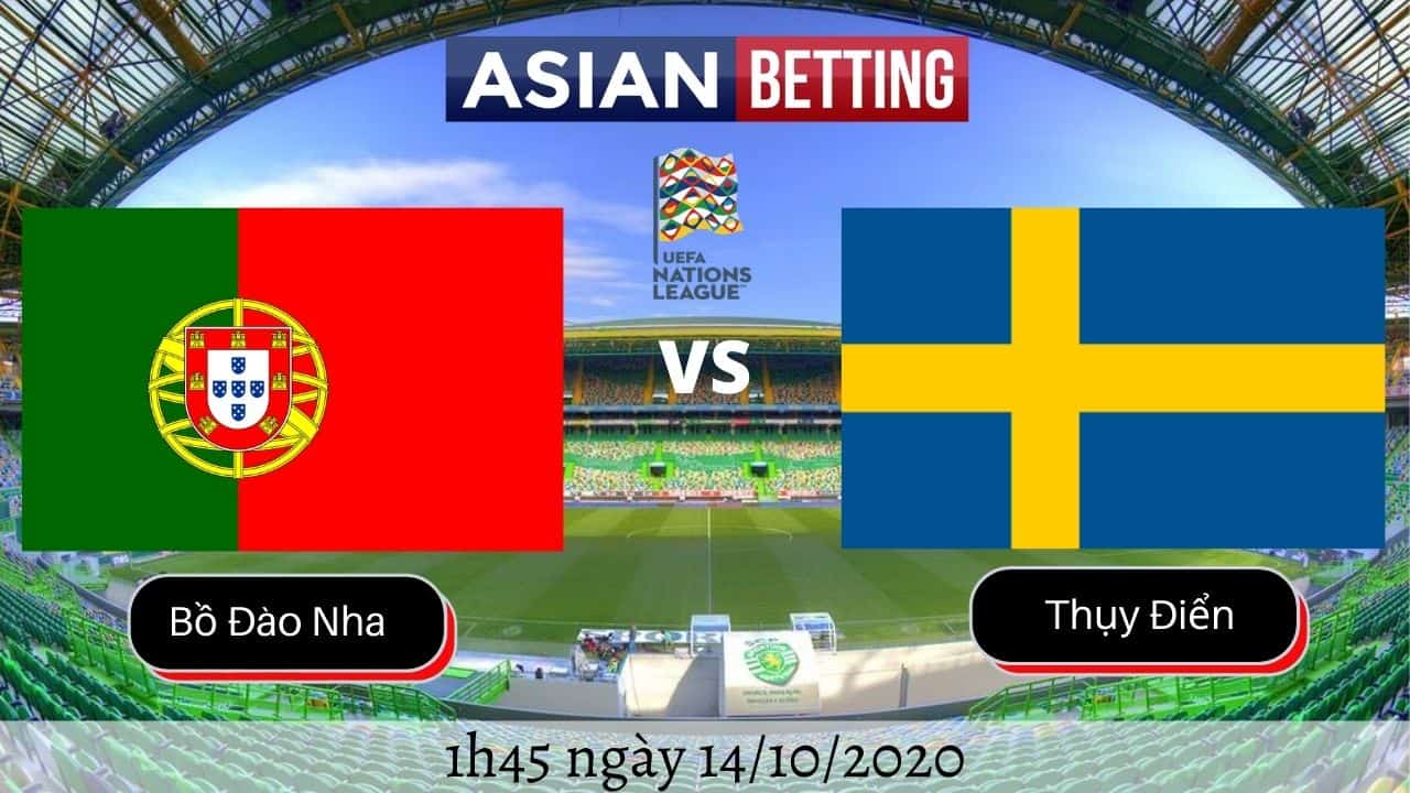 Soi kèo Bồ Đào Nha vs Thuỵ Điển 2020 (1h45 ngày 15/10/2020)