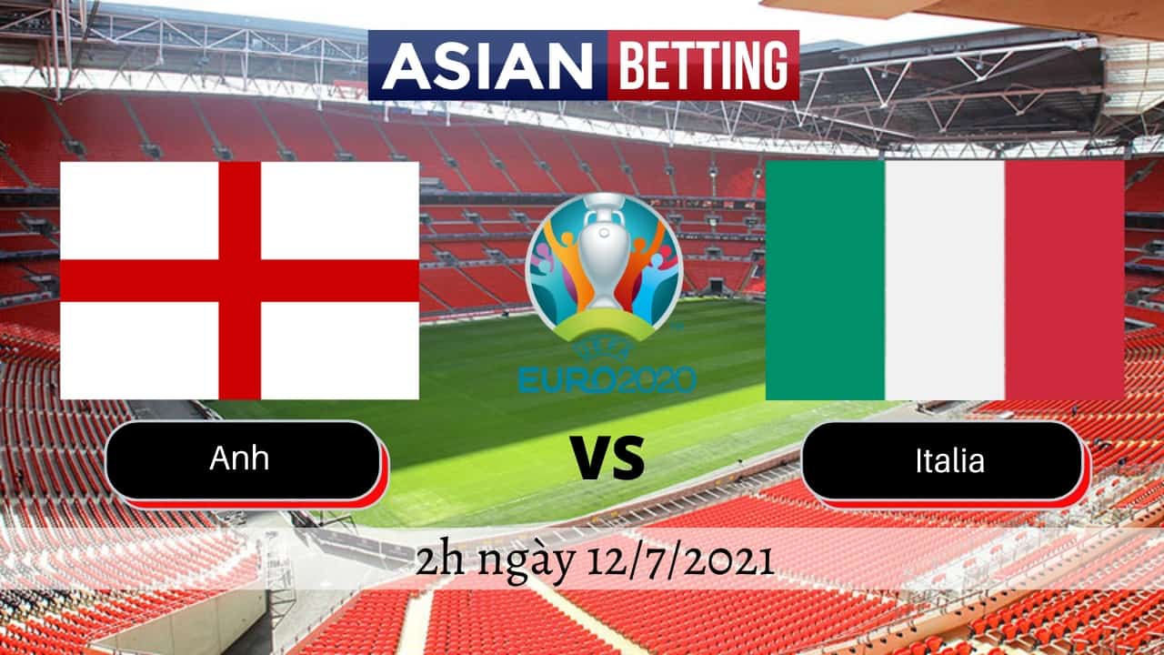 Soi kèo Anh vs Italia (2h ngày 12/7/2021)