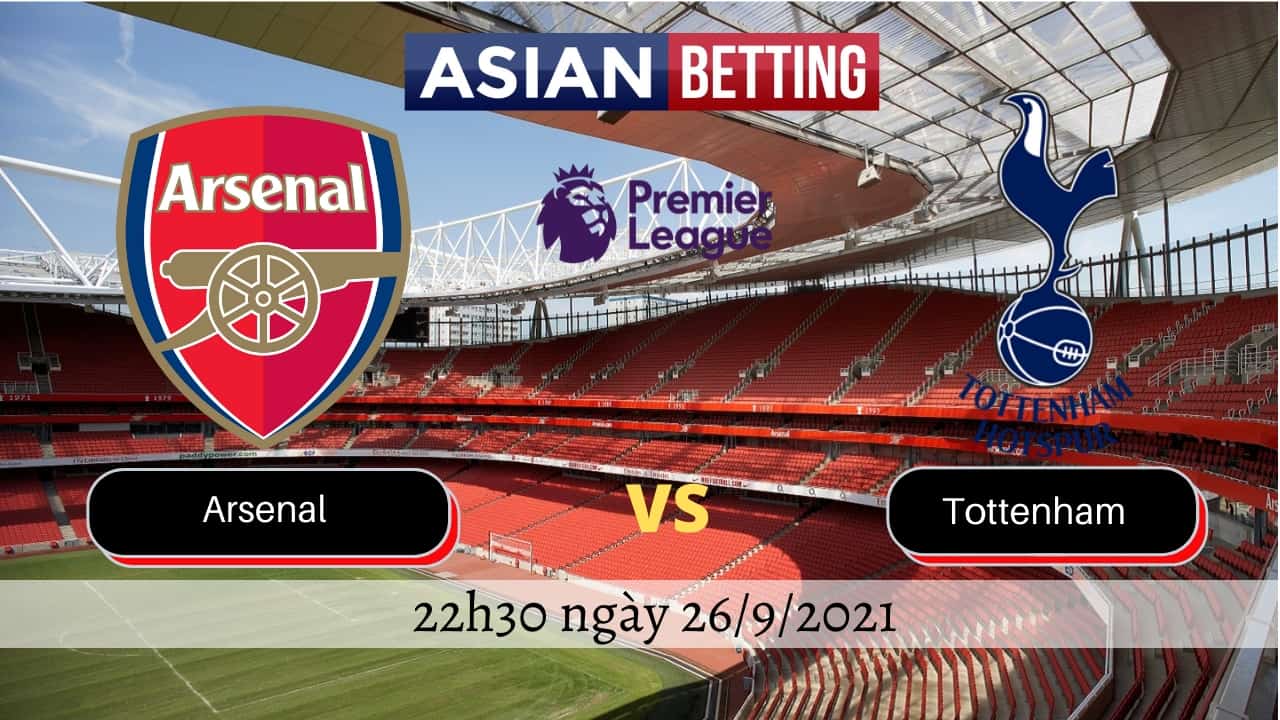 Soi kèo Arsenal vs Tottenham (22h30 ngày 26/9/2021)