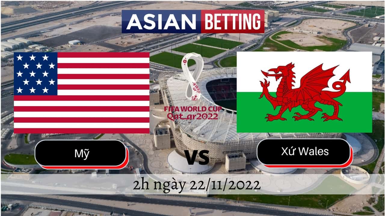 Soi kèo Mỹ vs Xứ Wales (2h ngày 22/11/2022)